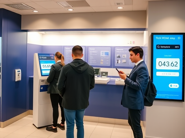 Hybrid Queue System for Banks
