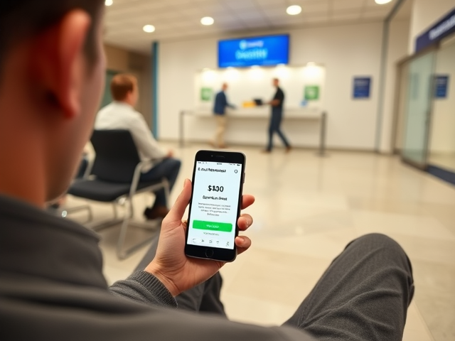 Virtual Queue System for Banks
