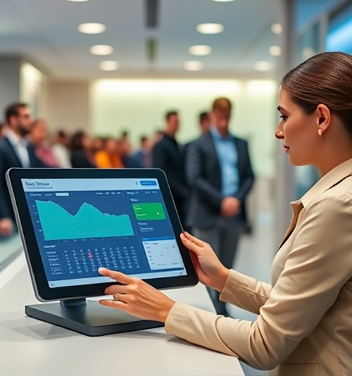 Enhanced Staff Efficiency in Bank Branches