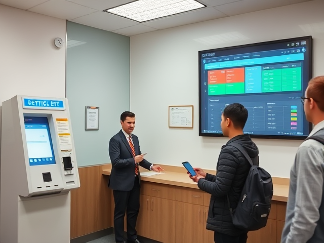 Hybrid Queue System for Government Offices