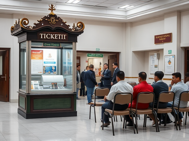 Physical Queue System for Government Offices