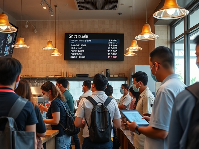Smart Queue Systems for Cafes and Fast Food Chains in Philippines